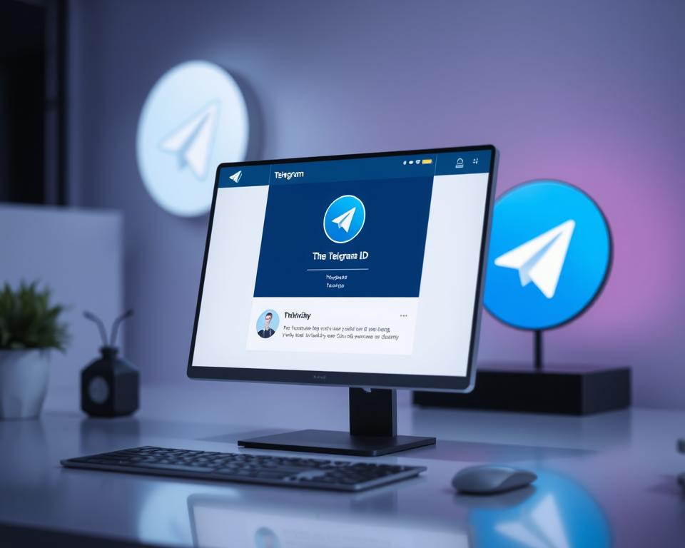 A sleek, modern Telegram ID application interface displayed on a clean, minimalist desktop workspace. The application window is prominently featured in the foreground, showcasing a clean and intuitive user experience with a bold, high-contrast color scheme and crisp, legible typography. The background features a subtle, blurred representation of the Telegram logo, hinting at the application's core functionality. The lighting is soft and diffused, creating a sense of professionalism and sophistication. The overall composition conveys the advanced, versatile nature of the Telegram ID application and its potential for high-level use cases. A sleek, modern Telegram ID application interface displayed on a clean, minimalist desktop workspace. The application window is prominently featured in the foreground, showcasing a clean and intuitive user experience with a bold, high-contrast color scheme and crisp, legible typography. The background features a subtle, blurred representation of the Telegram logo, hinting at the application's core functionality. The lighting is soft and diffused, creating a sense of professionalism and sophistication. The overall composition conveys the advanced, versatile nature of the Telegram ID application and its potential for high-level use cases.
