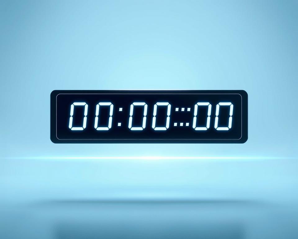 A sleek, modern digital countdown timer floating in a minimalist, futuristic interface. The timer is prominently displayed, with bold, clean numbers that tick down with precision. The background is a serene, gradient-based palette, creating a sense of focus and anticipation. Subtle holographic elements and a cool, blue-toned lighting add a high-tech, sci-fi atmosphere. The layout is well-balanced, with ample negative space to draw the eye to the central timer. This sophisticated, customizable self-destruct timer exudes an air of controlled power and digital elegance. A sleek, modern digital countdown timer floating in a minimalist, futuristic interface. The timer is prominently displayed, with bold, clean numbers that tick down with precision. The background is a serene, gradient-based palette, creating a sense of focus and anticipation. Subtle holographic elements and a cool, blue-toned lighting add a high-tech, sci-fi atmosphere. The layout is well-balanced, with ample negative space to draw the eye to the central timer. This sophisticated, customizable self-destruct timer exudes an air of controlled power and digital elegance.