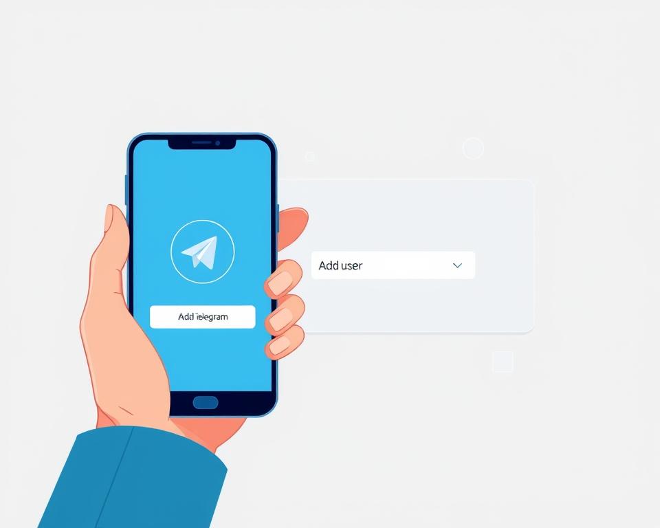 Telegram如何通过用户名加人?