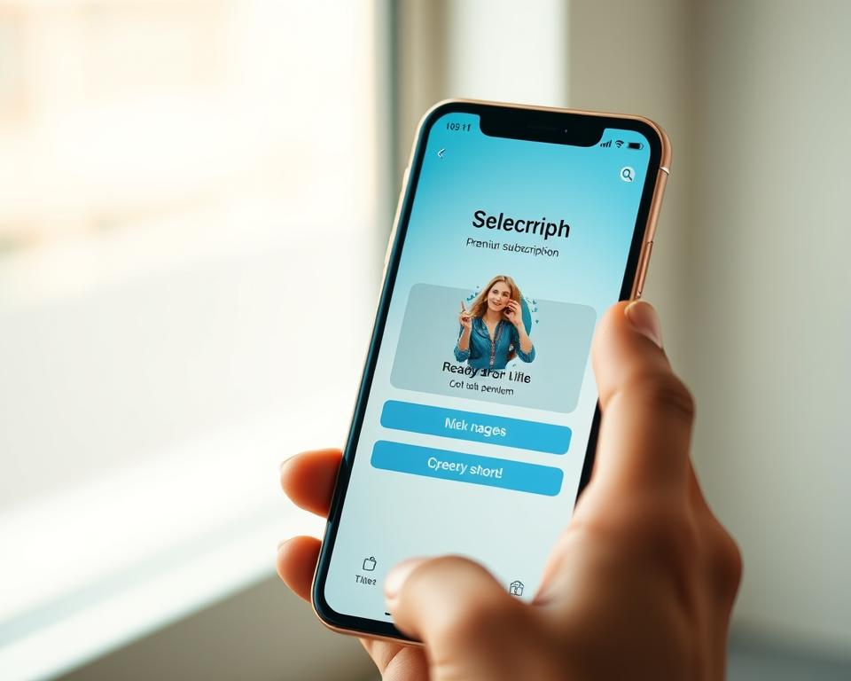 A richly detailed step-by-step guide to activating a Telegram premium subscription. In the foreground, a sleek, modern smartphone display shows the Telegram app's subscription page, its interface cleanly designed with clear call-to-action buttons. The middle ground features a person's hand elegantly interacting with the phone, their movements smooth and intentional. The background is a softly blurred, minimalist environment, allowing the core subject to take center stage. Warm, natural lighting bathes the scene, conveying a sense of approachability and ease. The overall composition is balanced and aesthetically pleasing, visually capturing the straightforward process of upgrading one's Telegram experience. A richly detailed step-by-step guide to activating a Telegram premium subscription. In the foreground, a sleek, modern smartphone display shows the Telegram app's subscription page, its interface cleanly designed with clear call-to-action buttons. The middle ground features a person's hand elegantly interacting with the phone, their movements smooth and intentional. The background is a softly blurred, minimalist environment, allowing the core subject to take center stage. Warm, natural lighting bathes the scene, conveying a sense of approachability and ease. The overall composition is balanced and aesthetically pleasing, visually capturing the straightforward process of upgrading one's Telegram experience.